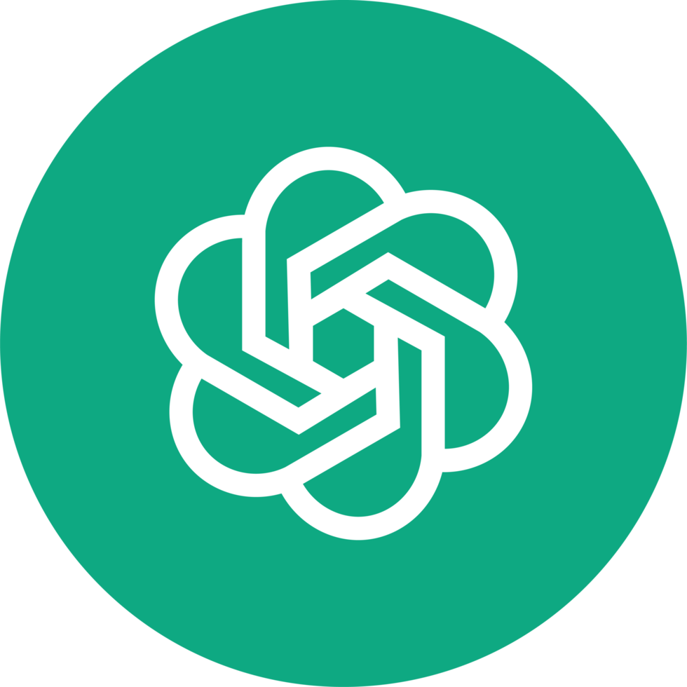 open AI logo circular open AI logo circular